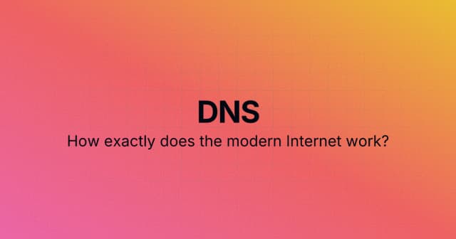 Image which explains how the Internet works